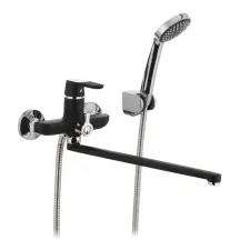 Смеситель Для ванны Mixxus Premium TIGER 006 черный (MI0566)