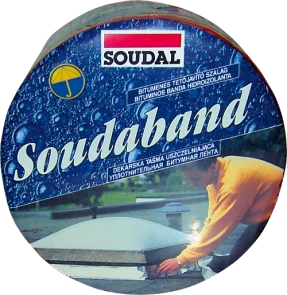 Стрічка бітум. 15см/10m/RAL8017 кор. SOUDABAND №1