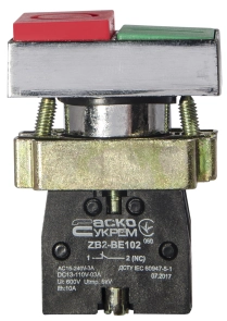 XB2-BL8425 Кнопка подвійна "Старт/Стоп" №6