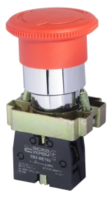 XB2-BS542 Кнопка безопасности. Возврат поворотом. d40mm №1