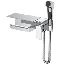 Змішувач для гігієнічного душу Mixxus Premium MARK 069 з утримувачем для туалетного паперу (MI6786)