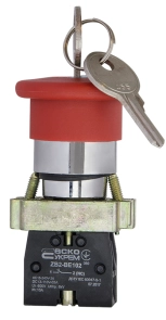 XB2-BS142 Кнопка безпеки. Повернення ключем №4