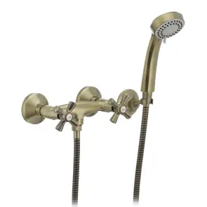 Смеситель для душа Mixxus Premium Retro Bronze-003 (MI1654) №1