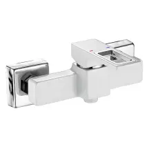 Смеситель для душевой кабины Mixxus Premium DANTE 003 White-Chrome (MI6793)