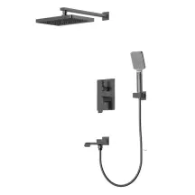 Встраиваемая душевая система Mixxus Premium DALI 009 INNER BOX Graphite (MI6761)