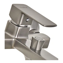 Смеситель для ванной Haiba Kubus 009 Euro Graphite (HB4007)