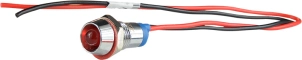 Сигнальна арматура AС22C-8 червона 220V AC №1