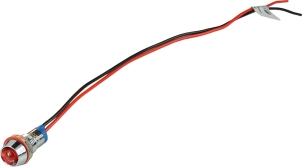 Сигнальна арматура AС22C-8 червона 220V AC №2