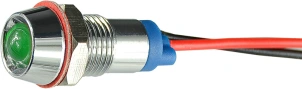 Сигнальна арматура AС22C-8 зелена 24V AC/DC №1