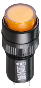 Сигнальная арматура AD22E-12DS желтая 220V АC №2