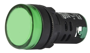 Сигнальна арматура AD22-22DS зелена 12V АC/DC №2