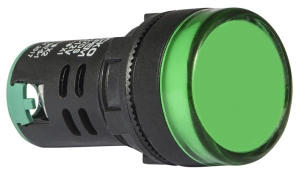 Сигнальна арматура AD22-22DS зелена 12V АC/DC №3