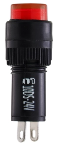 Сигнальна арматура AD22E-10DS червона 24V АC/DC №4