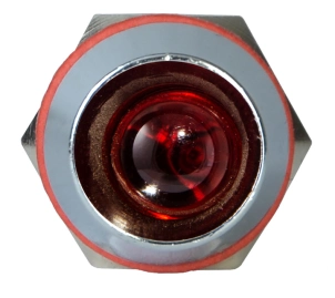 Сигнальна арматура AD22C-8 червона 220V AC №3