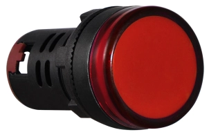 Сигнальная арматура AD22-22DS красная 220V DC №4