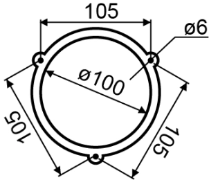 Дзвоник EBL-1002 (100 мм) №2