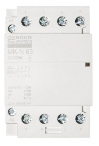 Модульный контактор MK-N 4P 63A 2NO2NC 220V №1