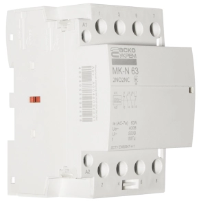 Модульный контактор MK-N 4P 63A 2NO2NC 220V №5