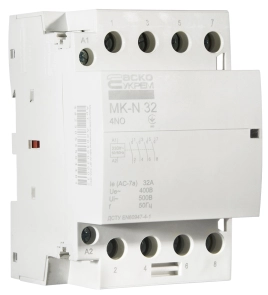 Модульный контактор MK-N 4P 32A 4NO 220V №3