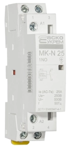 Модульный контактор MK-N 1P 25A 1NO 220V №5