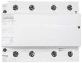 Модульный контактор MK-N 4P 100A 4NO 220V