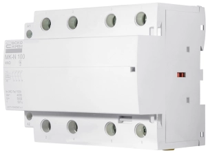 Модульный контактор MK-N 4P 100A 4NO 220V №4