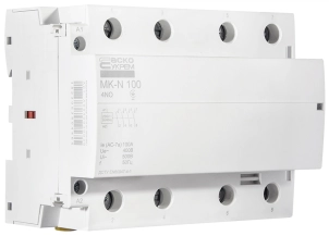 Модульный контактор MK-N 4P 100A 4NO 220V №6