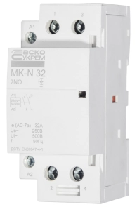 Модульный контактор MK-N 2P 32A 2NO 220V №6
