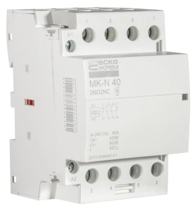 Модульный контактор MK-N 4P 40А 2NO2NC 220V №4