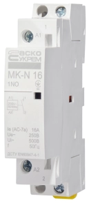 Модульный контактор MK-N 1P 16A 1NO 220V №2