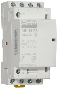 Модульный контактор MK-N 4P 25A 2NO2NC 220V №5