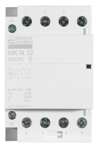 Модульный контактор MK-N 4P 32A 2NO2NC 220V №3