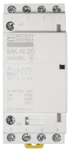 Модульный контактор MK-N 4P 20A 2NO2NC 220V