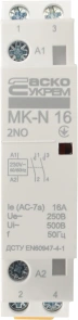 Модульный контактор MK-N 2P 16A 2NO 220V №1