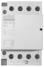 Модульный контактор MK-N 4P 63A 4NO 220V