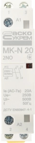 Модульный контактор MK-N 2P 20A 2NO 220V №4