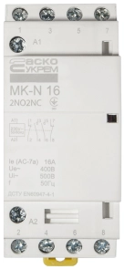 Модульный контактор MK-N 4P 16A 2NO2NC 220V №1