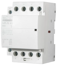 Модульный контактор MK-N 4P 40А 4NO 220V