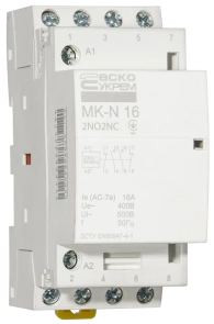 Модульный контактор MK-N 4P 16A 2NO2NC 220V №6
