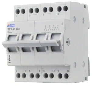 Ручной переключатель ввода (I-0-II) RPV 4P 63A АСКО №3