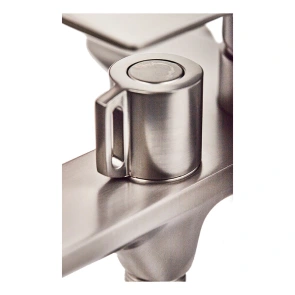 Смеситель для ванной Haiba Alex 009 Euro Graphite (HB3998) №3