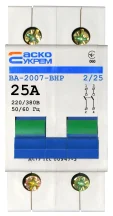 Выключатель-разъединитель УКРЕМ ВА-2007 ВРН 2р 25А АСКО