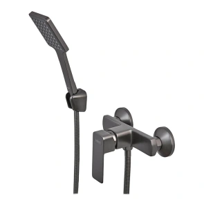 Змішувач для душу Haiba Kubus 003 Graphite (HB4004) №1