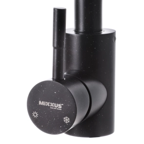 Кухонний змішувач чорний Mixxus SUS 011-2 (SS0003) №3