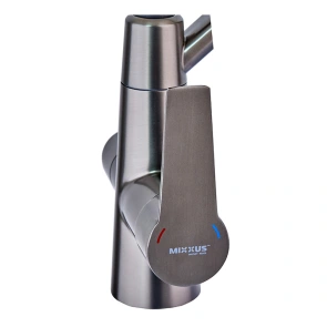 Кухонний змішувач на дві води Mixxus FUL-021 Graphite Refl.Black (нерж. сталь) (MI6115) №3