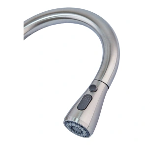 Смеситель Для кухни сенсорный с выдвижной лейкой Mixxus LUX-014 Sensor (нерж. сталь) (MI6230) №2