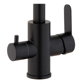 Змішувач для кухНі Mixxus DAX-021-G Black (нерж. сталь) з вих.для піт.води (MI6078) №3