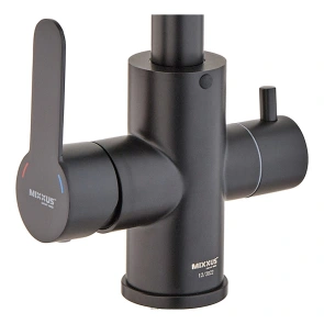 Змішувач для кухНі Mixxus DAX-021-G Black (нерж. сталь) з вих.для піт.води (MI6078) №2