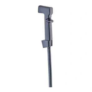 Набір для гігієнічного душу Mixxus Bidet SET-002 Black (шланг 1,2м) (LE2776) №2