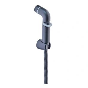 Набор для гигиенического душа Mixxus Bidet SET-001 Black (шланг 1,2м) (LE2774) №3